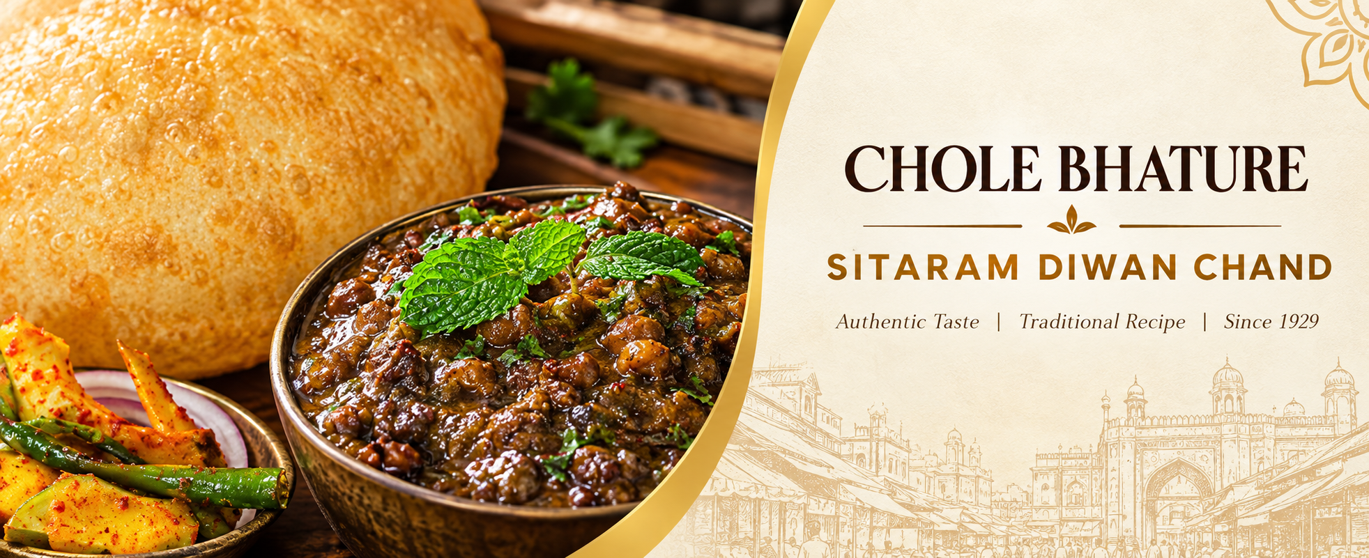 Hero Banner – Sitaram Chole Bhature