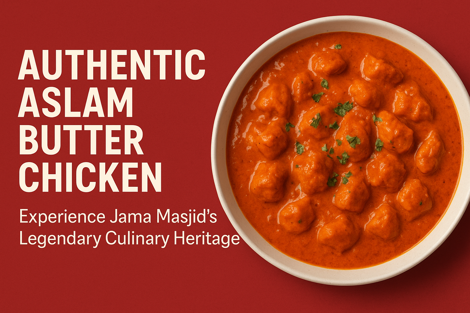 Old Delhi Foods Aslam Butter Chicken