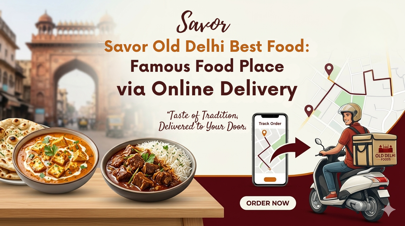 Best place to eat food in Old Delhi